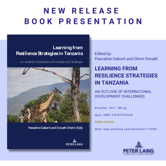 "Learning from Resilience Strategies in Tanzania" by Pascaline Gaborit (Pilot4DEV) and Donath Olomi (IMED)