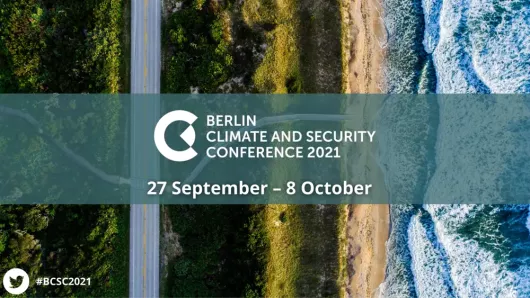 Pilot4DEV attended the Berlin Climate and Security Conference 2021